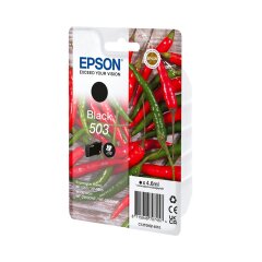 Epson Chillies 503 Black Standard Capacity Ink Cartridge 4.6ml - C13T09Q14010 Image