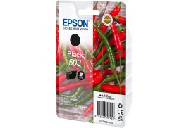 Epson Chillies 503 Black Standard Capacity Ink Cartridge 4.6ml - C13T09Q14010