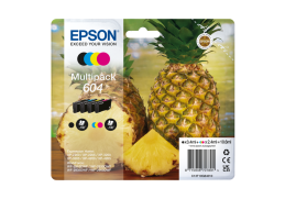 1 full set of Original Epson 604 standard size inks (Pineapple inks) 10.6 ml of Ink
