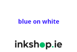 inkshop.ie Own Brand Brother TZe-223 Blue on White P-Touch Tape, 9mm x 8m