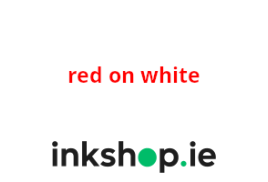 inkshop.ie Own Brand Brother TZe-232 Red on White P-Touch Tape, 12mm x 8m