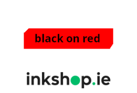 inkshop.ie Own Brand Brother TZe-441 Black on Red P-Touch Tape, 18mm x 8m
