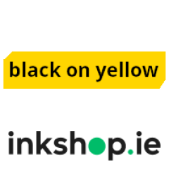 inkshop.ie Own Brand Brother TZe-621 Black on Yellow P-Touch Tape, 9mm x 8m Image