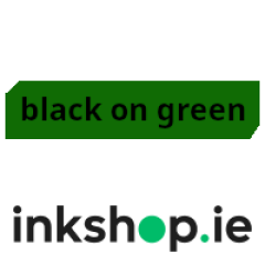 inkshop.ie Own Brand Brother P-Touch TZe-721 Black on Green also for TZ-721 Label Cassette Image