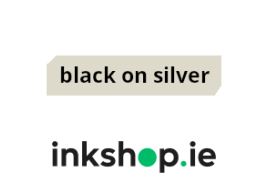 inkshop.ie Own Brand Brother TZe-921 Black on Silver P-Touch Tape, 9mm x 8m