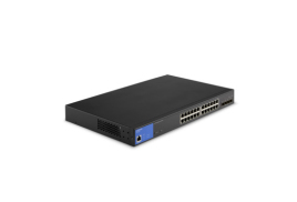 Linksys LGS328MPC Managed L3 Gigabit Ethernet (10/100/1000) Power over Ethernet (PoE) Black