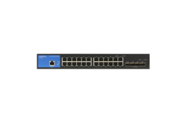Linksys LGS328C-EU network switch Managed Gigabit Ethernet (10/100/1000) Black