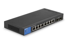 Linksys LGS310C Managed Gigabit Ethernet (10/100/1000) Black