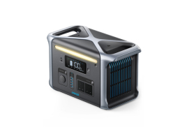 Anker 757 Portable Power Station, PowerHouse 1229Wh LiFePo4 Battery, 1500W Solar Generator with 2 AC Outlets (Solar Panel Optional), 2 USB - C Ports 100W Max, LED Light For Camping, RV, Power Outage
