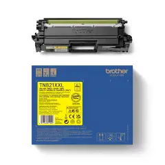 TN821XXLY | Original Brother TN-821XXLY Yellow Toner, prints up to 12,000 pages Image