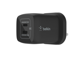Belkin WCH013MYBK mobile device charger Universal Black AC Fast charging Indoor
