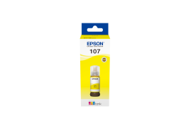 T09B4 | Original Epson 107 Yellow Ink Bottle for EcoTank ET18100, contains 70ml