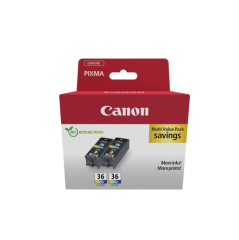 1511B025 | Twin pack of Canon CLI-36 colour inks, 2 pc(s) Image