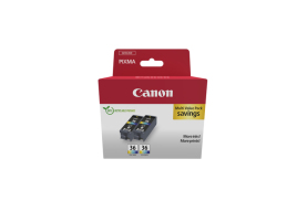 1511B025 | Twin pack of Canon CLI-36 colour inks, 2 pc(s)