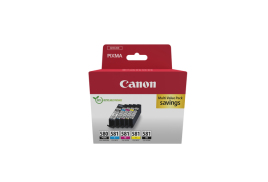 2078C007 | Multipack of Canon PGI-580/CLI-581 inks, 5 pc(s),  Black, Black, Cyan, Magenta, Yellow