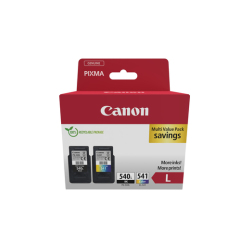 5224B013 | Multipack of Canon PG-540L + CL-541 inks,  1 x large black, 1 x standard colour Image