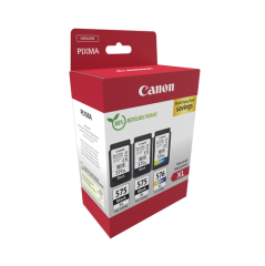 5437C006 | Multipack of Canon PG-575XL + CL-576 XL inks, 3 pc(s), 2 x XL black, 1 x XL colour Image