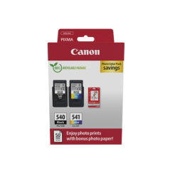 5225B013 | Multipack Canon PG-540/CL-541 Ink Cartridges + 50 Sheets Photo Paper Image