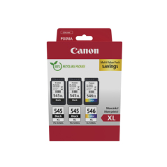 8286B013 | Multipack of Canon PG-545XL + CL-546 XL inks, 3 pc(s), 2 x XL black, 1 x XL colour Image