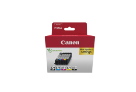0372C006 | Multipack of Canon PGI-570/CL-571 inks, 5 pc(s),  Black, Black, Cyan, Magenta, Yellow, with security tag