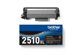 TN-2510XL | Original Brother TN2510XL Black Toner, prints up to 3,000 pages