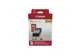 2106C006 | Multipack of Canon CLI-581 inks, 4 pc(s),  Black, Cyan, Magenta, Yellow