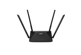 ASUS RT-AX53U wireless router Gigabit Ethernet Dual-band (2.4 GHz / 5 GHz) Black