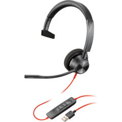HP Poly Blackwire 3310 USB-A Headset Image