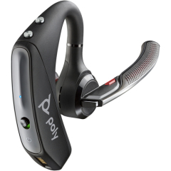 POLY Voyager 5200 USB-A Bluetooth Headset +BT700 dongle Wireless Ear-hook Office/Call center USB Type-A Black Image