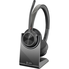 HP Poly Voyager 4320 USB-C Headset with charge stand Image