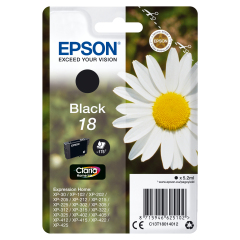 Epson Daisy Singlepack Black 18 Claria Home Ink Image