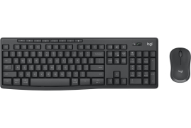 Logitech MK370 Combo for Business keyboard Mouse included RF Wireless + Bluetooth QWERTY Spanish Graphite